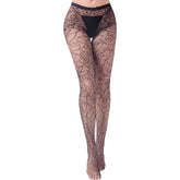 Trifolium Womens Black Pattern Fishnet Tights Patterned Ladies Pantyhouse Hosiery