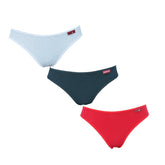 Trifolium 3/6X Women Sexy Panties Cotton Comfortable Thongs G-String Tangas Assort Color