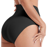 Trifolium High Waisted Tummy Control Shapewear Briefs for Women – Seamless Supportive Control Knickers, Comfortable & Breathable Underwear