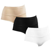 Trifolium 3 Pack Women's Tummy Control Body Shaper Panty High Waist Knickers Briefs Underwear Panties