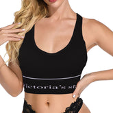 Women's Sports Bra Yoga Fitness Gym Workout Activewear Comfy Removable Pads Sportswear