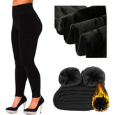 Trifolium Women's Midweight Thermal Leggings – Warm, Fleece Lined & Stretchy Comfort for Cold Winter Weather