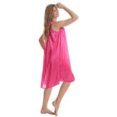 Trifolium Vintage Embroidered Lace Night Shorts with Happy Detailing and Wide Straps