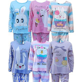 Trifolium Girl's Pyjama Set Cute Cartoon Pattern Nightwear Teenage Girls Women's Pyjamas