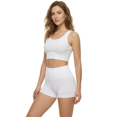 Trifolium Women's High-Waisted Shaping Boyshorts – Double-Layer Tummy Control Boxer Briefs, Seamless & Comfortable Shapewear