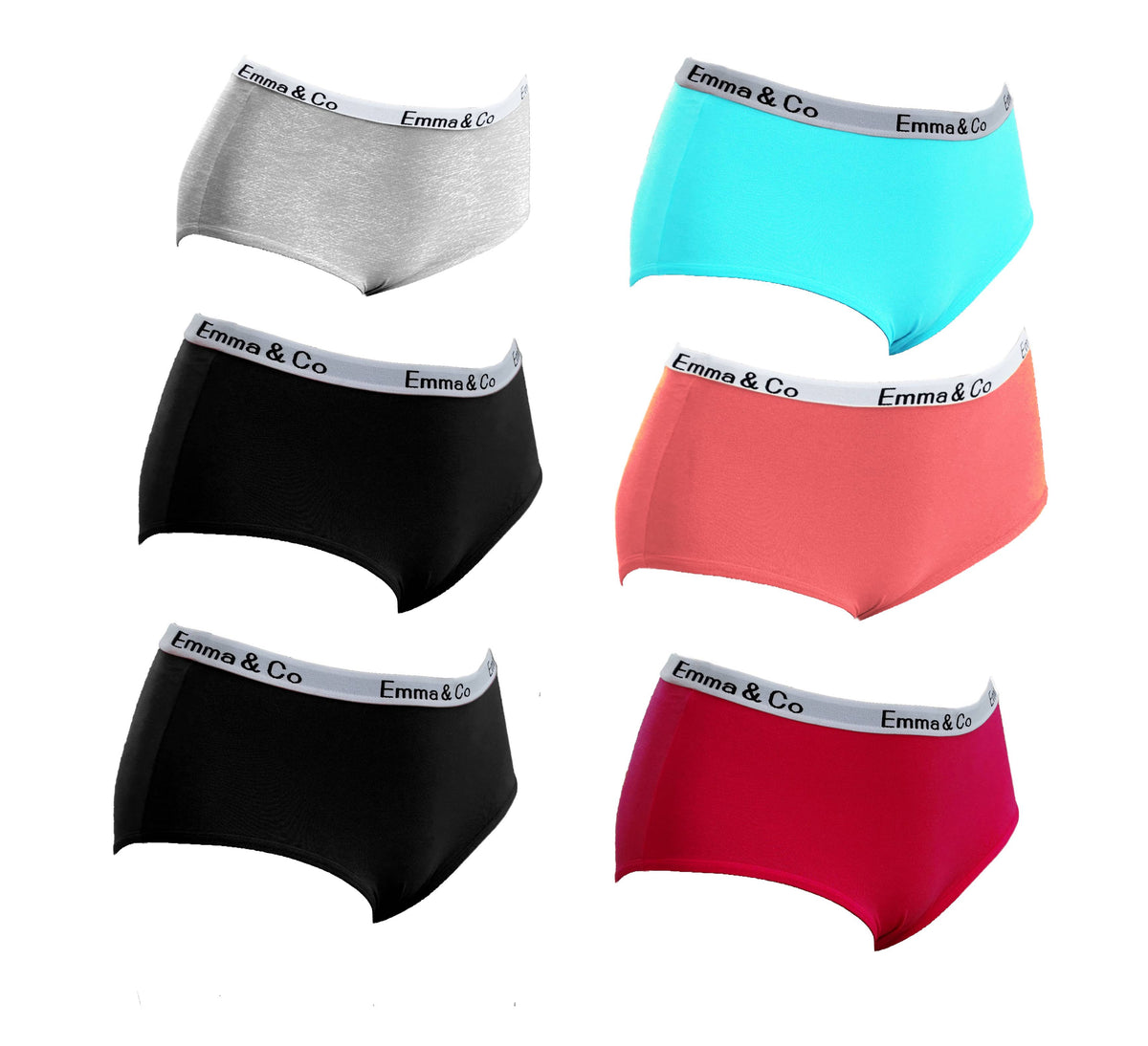 Trifolium Period Pants High Waist Postpartum Underwear Leakproof Menstrual Knickers for Women Teen Girls