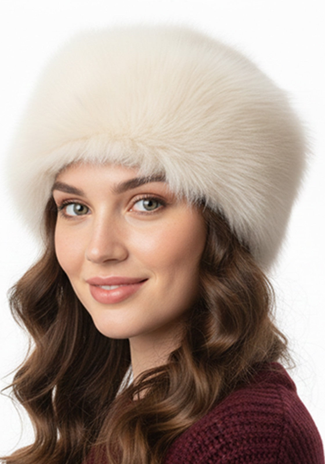 Trifolium Women's Cozy Winter Hat - Warm & Stylish, Russian Cossack Look