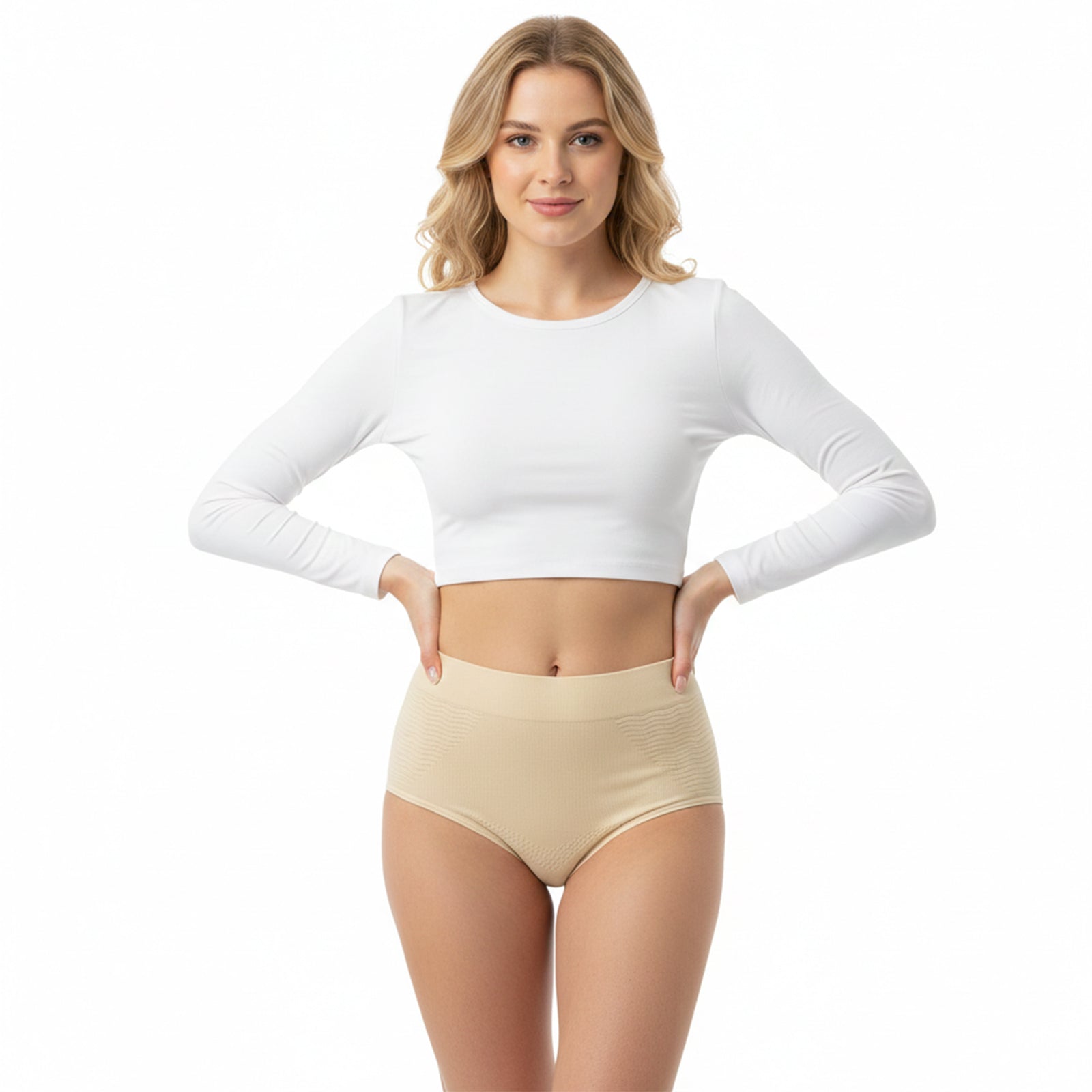 Trifolium Pants High Waist Light Tummy Control Shaper Magic Knickers Briefs