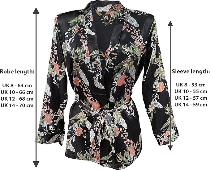 Trifolium Women Pyjama Sets Silk Satin Sleepwear 3 Pieces Robe Cami Lace Floral Nightwear Silky Pajamas