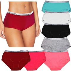 Seamless Cotton Briefs 6-Pack - Womens Underwear | Trifolium