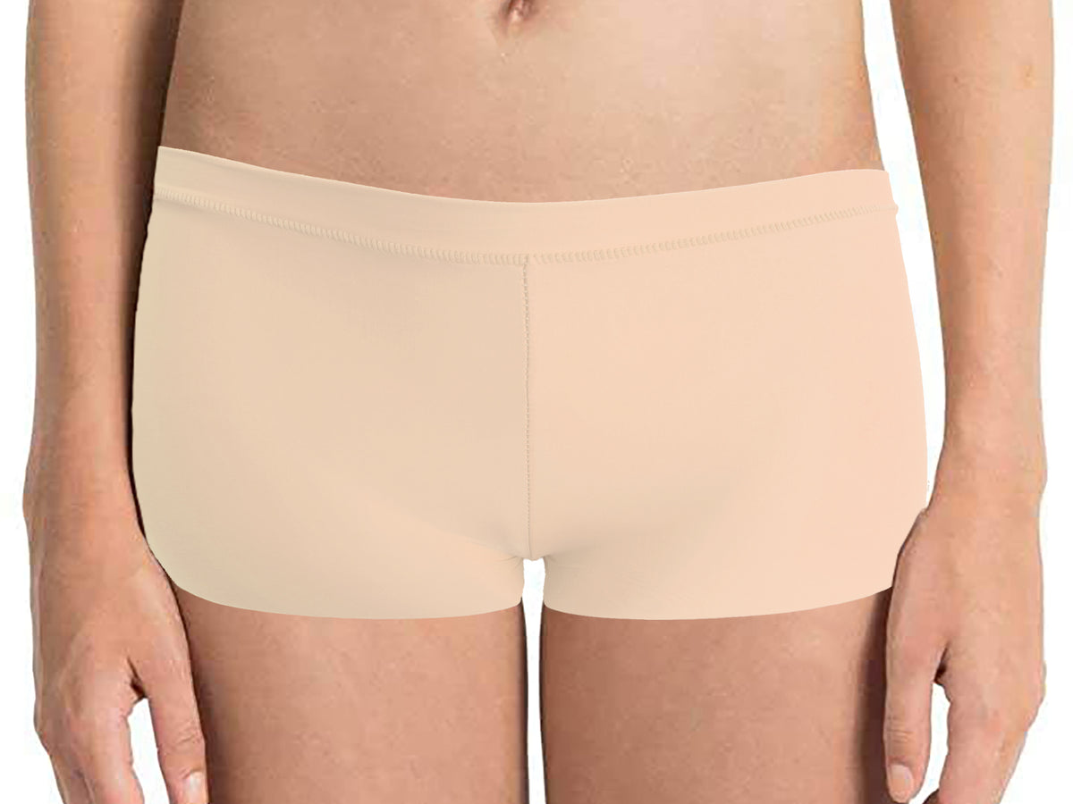 Trifolium Women's Invisi Boyshorts Comfortable Underwear Girl's Invisible Panties Plain Colorful Briefs