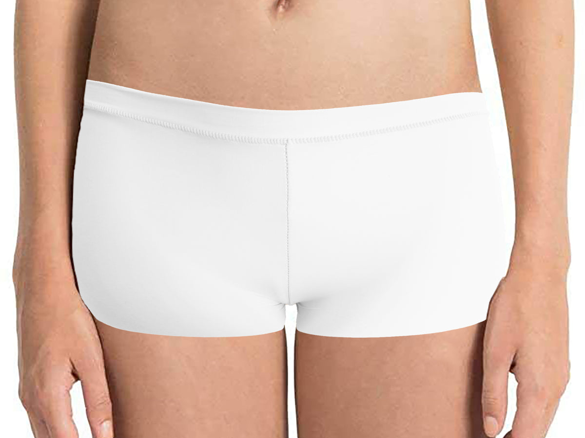 Trifolium Women's Invisi Boyshorts Comfortable Underwear Girl's Invisible Panties Plain Colorful Briefs