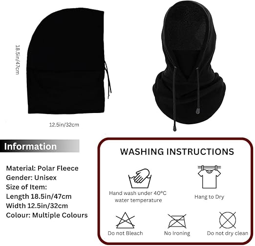 Fleece Balaclava - Windproof Cover | Trifolium