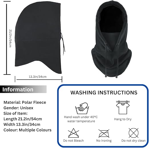 Fleece Balaclava - Windproof Cover | Trifolium