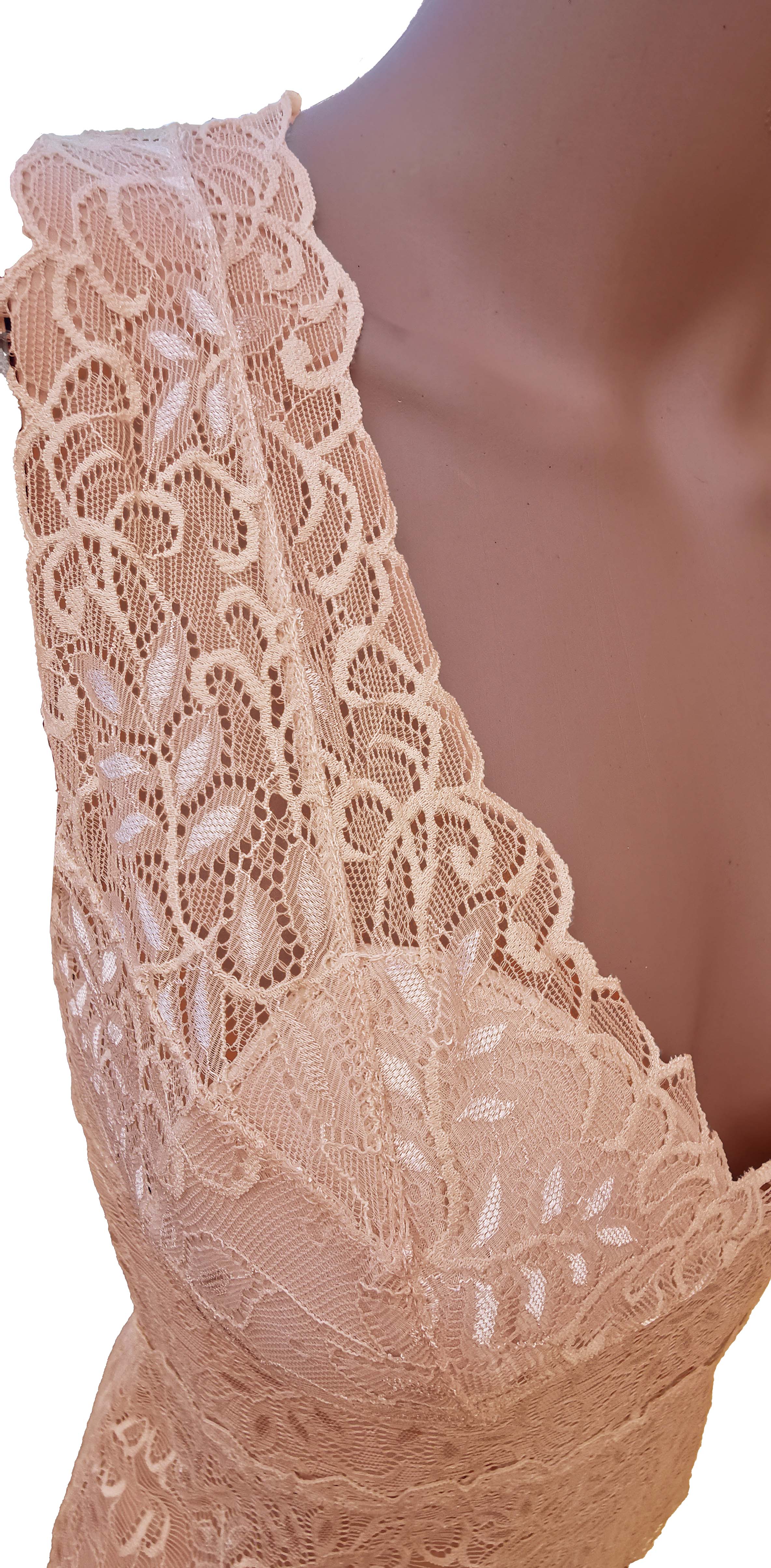 Sexy V-Neck Lace Camisole - Sleeveless Wire-Free Top for Women | Trifolium