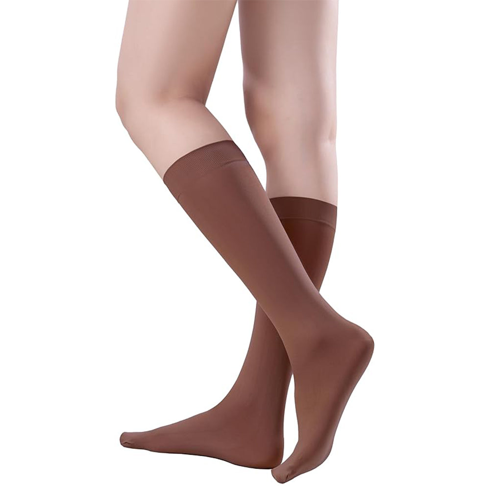 Knee High Pop Socks 80D Comfort Top | Trifolium