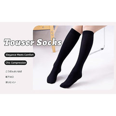 Knee High Pop Socks 80D Comfort Top | Trifolium