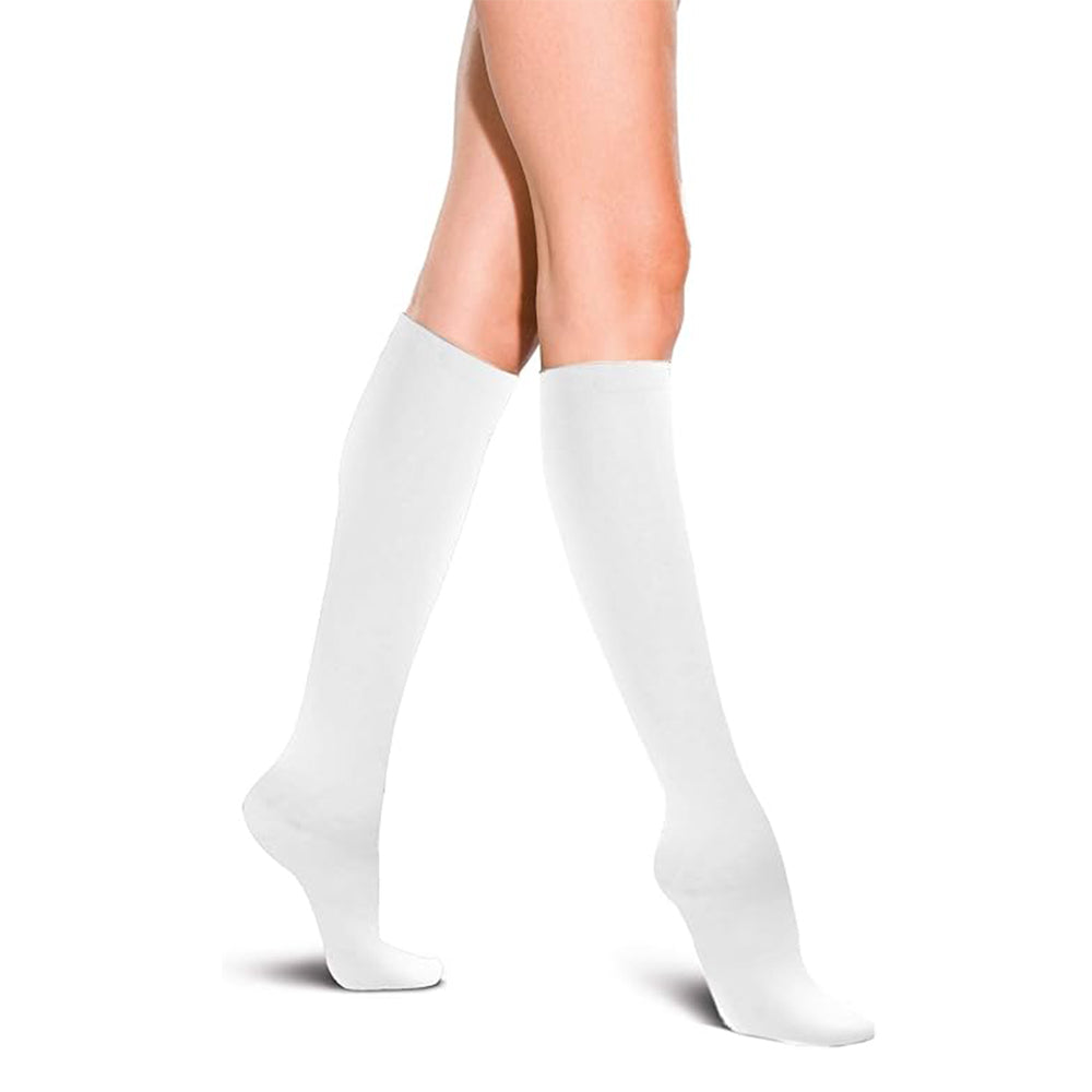 Trifolium Multiple Pack Women's 80 Denier Nylon Knee High Pop Socks with Comfort Top