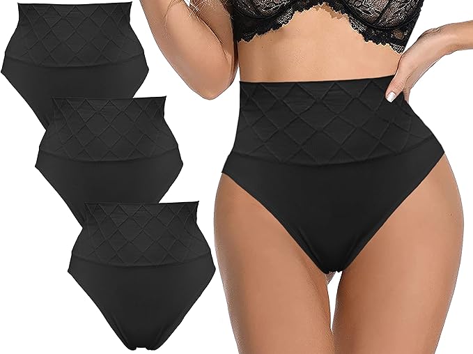 Trifolium Women's Body Shaping Knickers High Waist Shapewear Tummy Tuck Control Underwear MULTIPACK/SINGLE