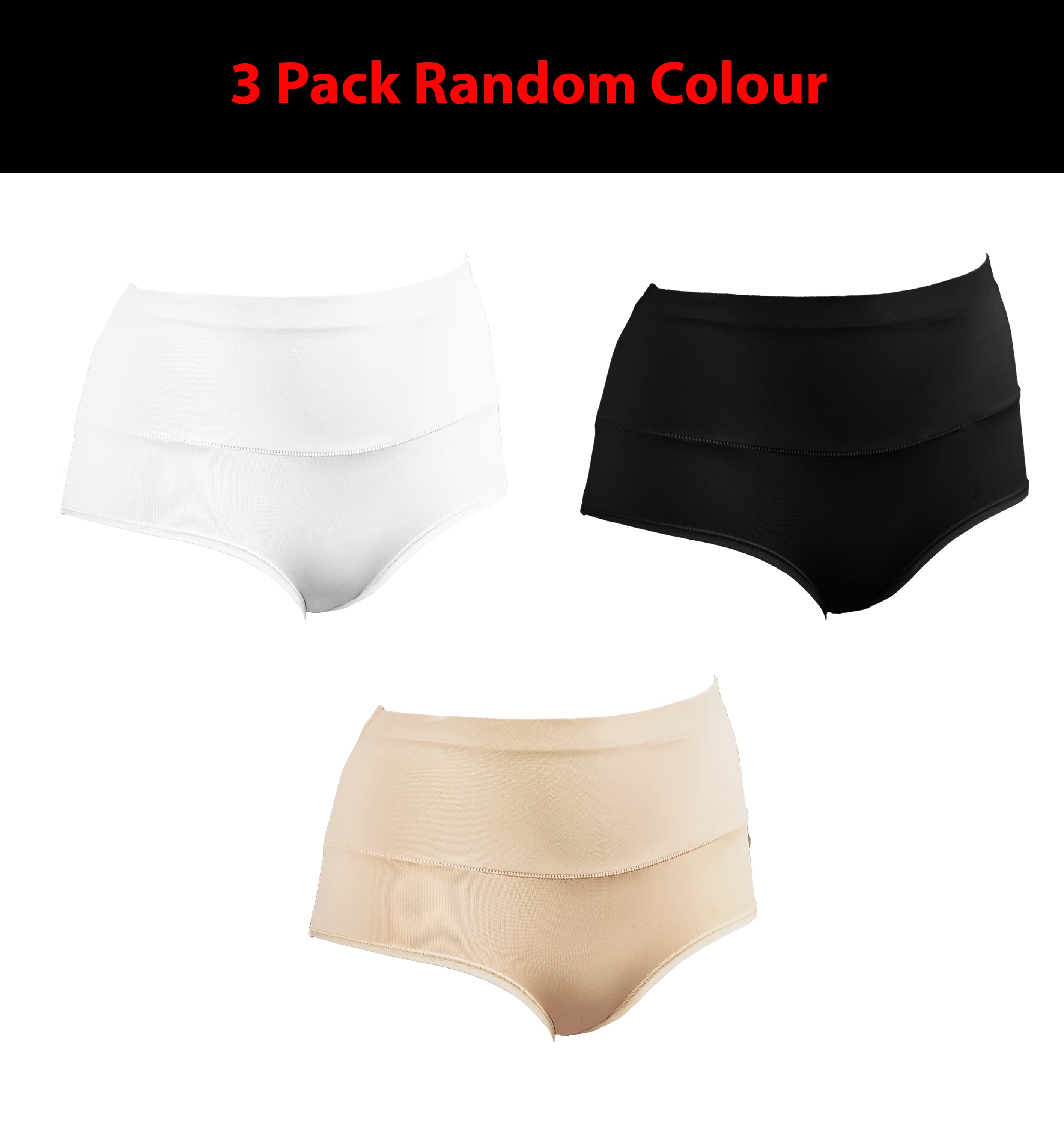 Trifolium Women's Tummy Control Body Shaper Panty High Waist Knickers Briefs Underwear Panties