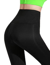 Load image into Gallery viewer, Trifolium Corset Gym Leggings Women High Waisted Slimming Body Shaper Tummy Control Yoga Pants Black
