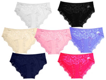 Load image into Gallery viewer, Trifolium 3/6 Pack Lace Panties Bikini Underwear Ladies Sexy Low Rise Knickers Brief
