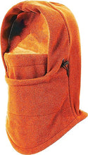 Charger l&#39;image dans la galerie, Trifolium Fleece Balaclava Multifunction Face Mask Winter Outdoor Warm Hood Unisex Neck Cover (BLACK)
