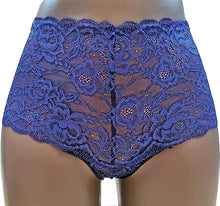 Charger l&#39;image dans la galerie, Trifolium 6 Pack Lace Thongs Panties Bikini Underwear Ladies Sexy High Waist String Knickers Tangas
