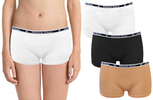 Charger l&#39;image dans la galerie, Women&#39;s 6 PACK Boxer Shorts Girl&#39;s Cotton Boyshorts Comfortable Underwear

