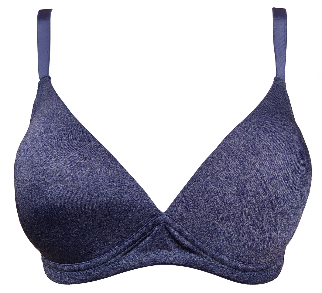 Women's Wireless Bra Padded Non-Wired Full Coverage Soft Cup Plus Size