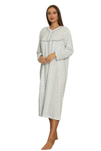 Charger l&#39;image dans la galerie, Trifolium Women&#39;s Comfy Nightdress 100% Cotton Short/Long Sleeve Nightwear with Buttons
