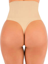Charger l&#39;image dans la galerie, Trifolium Women&#39;s Tummy Control Shapewear Thong Waist Shaper Slimming Underwear High Waist Knickers
