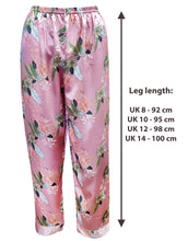 Charger l&#39;image dans la galerie, Women Pyjama Sets Silk Satin Sleepwear 3 Pieces Robe Cami Lace Floral Sexy Nightwear Pajamas
